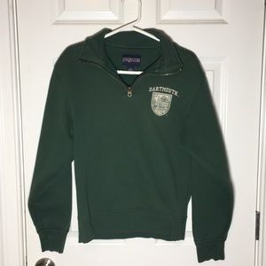 Green Jansport Dartmouth Quarter zip
